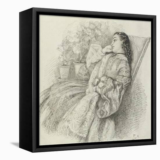 Georgina Hannay, 1859-John Brett-Framed Premier Image Canvas