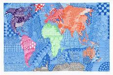 Map of the World-Georgina Naisbitt-Giclee Print