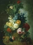 Still Life with Roses-Georgius Jacobus J. van Os-Mounted Giclee Print