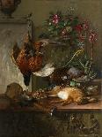 Still Life with Game and a Greek Stele: Allegory of Autumn-Georgius Jacobus Johannes van Os-Framed Art Print