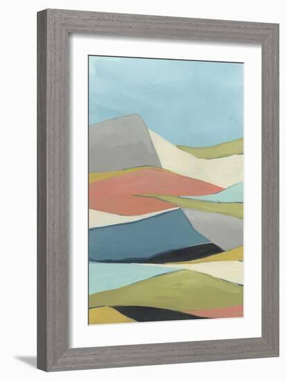 Geoscape I-June Vess-Framed Art Print