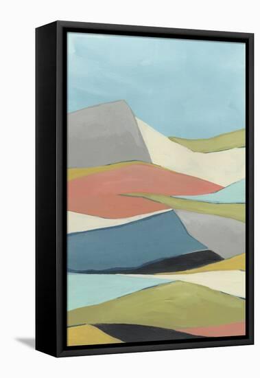 Geoscape I-June Vess-Framed Stretched Canvas
