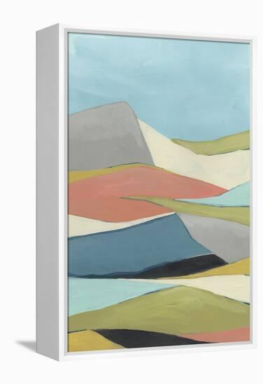 Geoscape I-June Vess-Framed Stretched Canvas