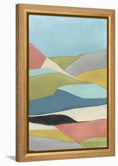 Geoscape II-June Vess-Framed Stretched Canvas