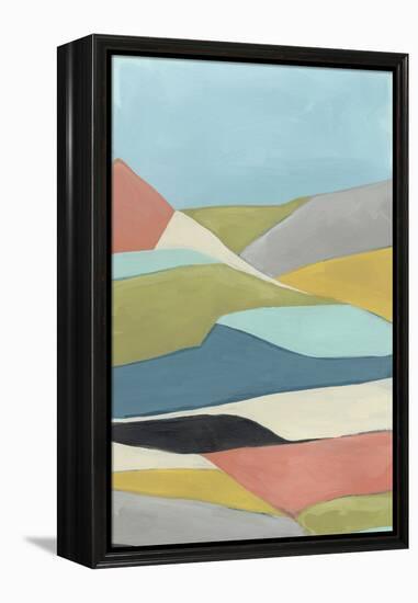 Geoscape II-June Vess-Framed Stretched Canvas