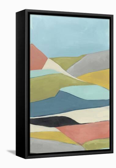 Geoscape II-June Vess-Framed Stretched Canvas