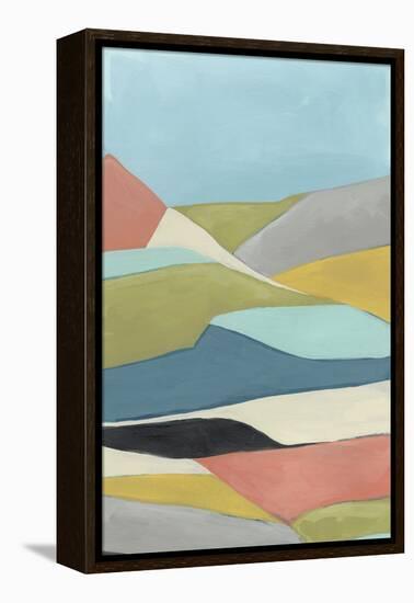 Geoscape II-June Vess-Framed Stretched Canvas