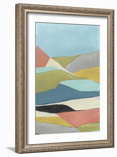 Geoscape II-June Vess-Framed Art Print