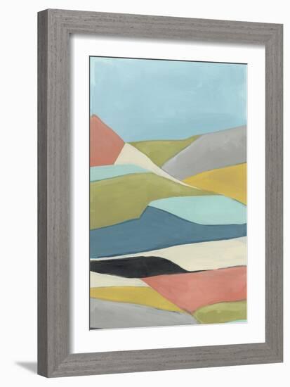 Geoscape II-June Vess-Framed Art Print