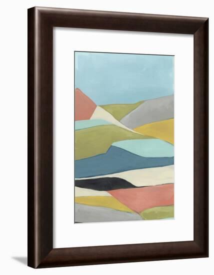 Geoscape II-June Vess-Framed Art Print