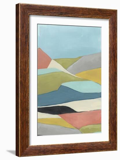 Geoscape II-June Vess-Framed Art Print