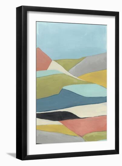 Geoscape II-June Vess-Framed Art Print