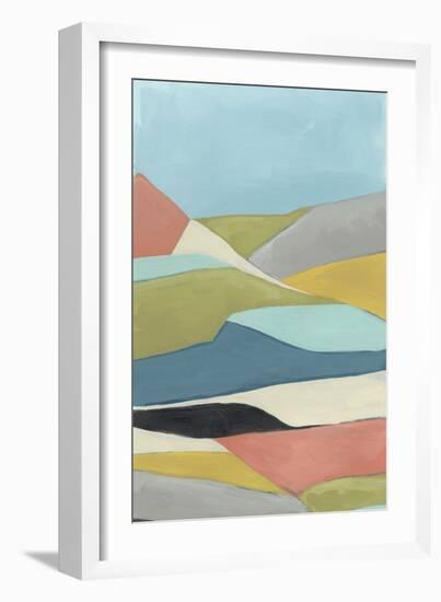 Geoscape II-June Vess-Framed Art Print