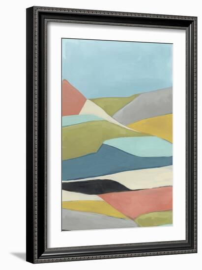 Geoscape II-June Vess-Framed Art Print