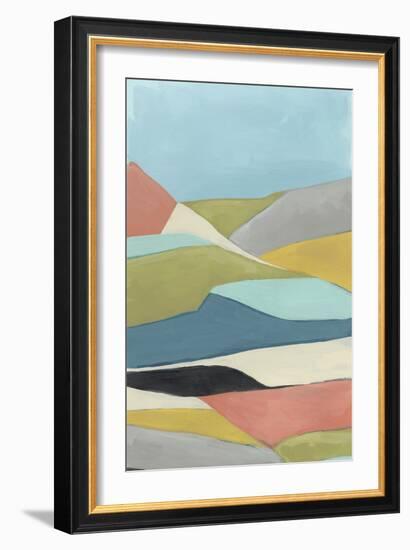 Geoscape II-June Vess-Framed Art Print