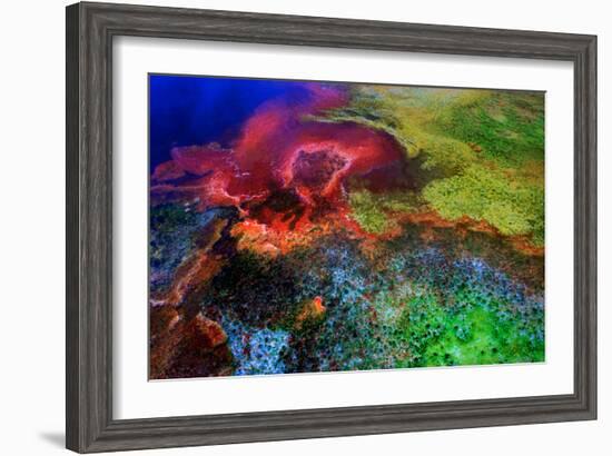 Geothermal Color-Howard Ruby-Framed Photographic Print