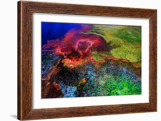 Geothermal Color-Howard Ruby-Framed Photographic Print