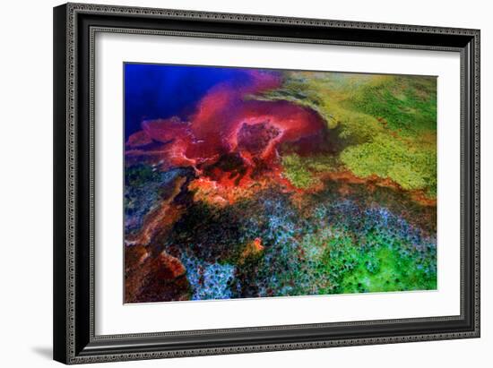 Geothermal Color-Howard Ruby-Framed Photographic Print