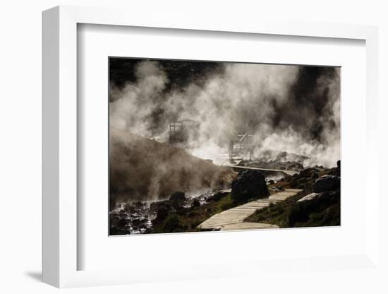 Geothermal Fields at Krysuvik, Reykjanes Peninsula, Iceland, Polar Regions-Yadid Levy-Framed Photographic Print