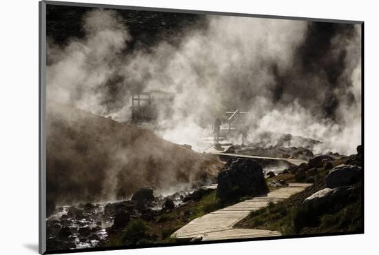 Geothermal Fields at Krysuvik, Reykjanes Peninsula, Iceland, Polar Regions-Yadid Levy-Mounted Photographic Print