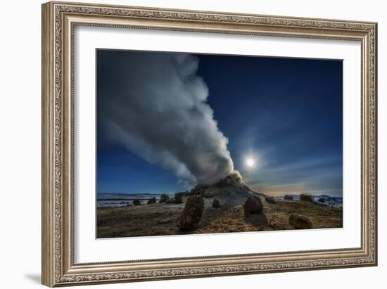 Geothermal Hot Springs, Hverarond, Namaskard, Iceland-Ragnar Th Sigurdsson-Framed Photographic Print