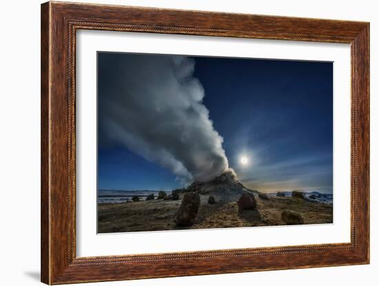 Geothermal Hot Springs, Hverarond, Namaskard, Iceland-Ragnar Th Sigurdsson-Framed Photographic Print