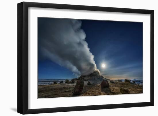 Geothermal Hot Springs, Hverarond, Namaskard, Iceland-Ragnar Th Sigurdsson-Framed Photographic Print