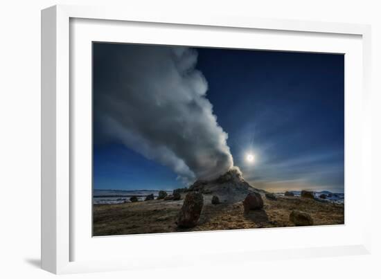 Geothermal Hot Springs, Hverarond, Namaskard, Iceland-Ragnar Th Sigurdsson-Framed Photographic Print