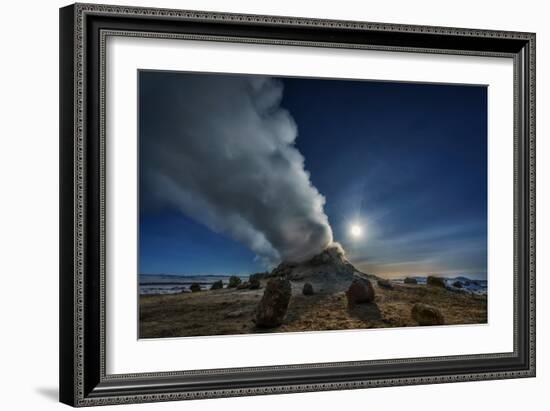 Geothermal Hot Springs, Hverarond, Namaskard, Iceland-Ragnar Th Sigurdsson-Framed Photographic Print