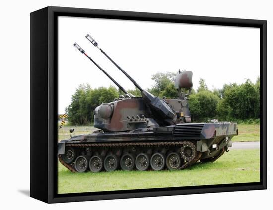 Gepard Anti-Aircraft Tank of the Belgian Army-Stocktrek Images-Framed Premier Image Canvas