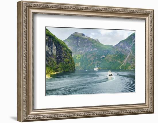 Gerainger Fjord, UNESCO World Heritage Site, Norway, Scandinavia, Europe-Amanda Hall-Framed Photographic Print