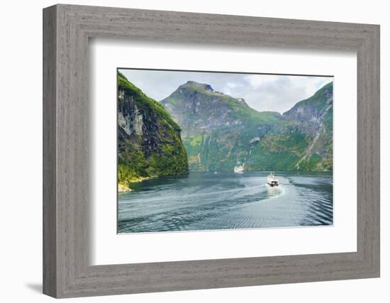 Gerainger Fjord, UNESCO World Heritage Site, Norway, Scandinavia, Europe-Amanda Hall-Framed Photographic Print