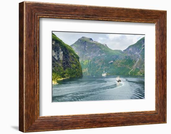 Gerainger Fjord, UNESCO World Heritage Site, Norway, Scandinavia, Europe-Amanda Hall-Framed Photographic Print