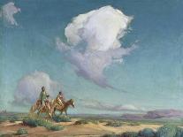 Navajo Travelers-Gerald Cassidy-Giclee Print