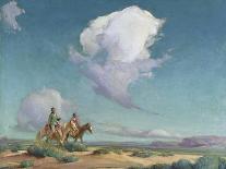 Navajo Travelers-Gerald Cassidy-Giclee Print