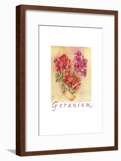 Geraniol SC-Maria Trad-Framed Giclee Print