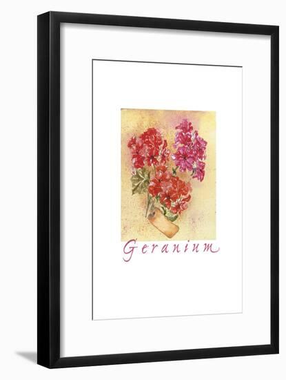 Geraniol SC-Maria Trad-Framed Giclee Print
