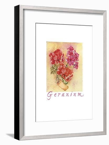 Geraniol SC-Maria Trad-Framed Giclee Print