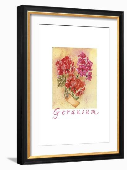 Geraniol SC-Maria Trad-Framed Giclee Print