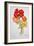 Geranium and Nasturtiums, 2014-Joan Thewsey-Framed Giclee Print