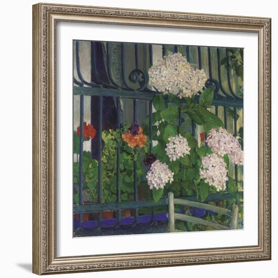 Geranium; Geranien-Kolo Moser-Framed Giclee Print