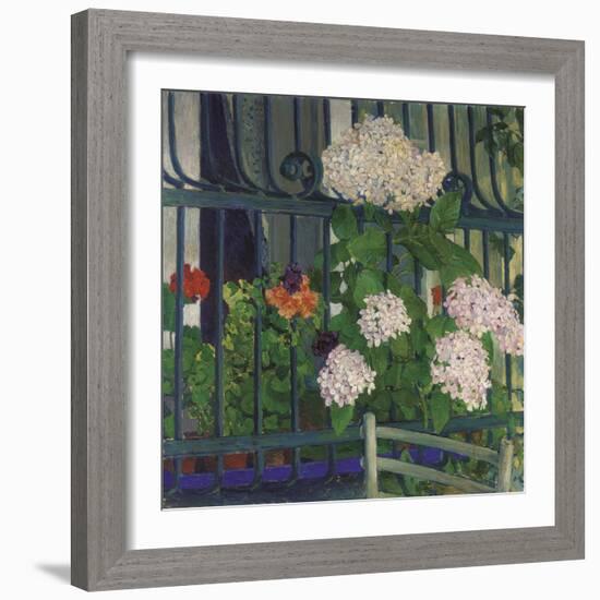 Geranium; Geranien-Kolo Moser-Framed Giclee Print