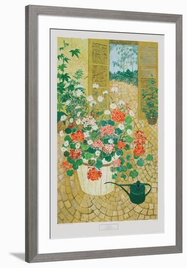 Geranium-Kemeny-Framed Collectable Print