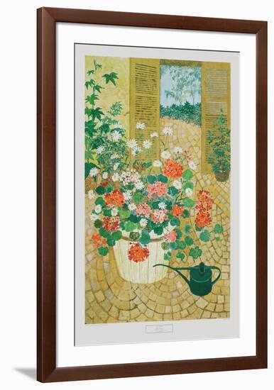 Geranium-Kemeny-Framed Collectable Print