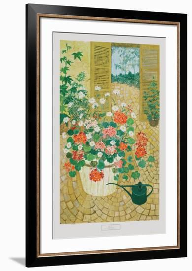 Geranium-Kemeny-Framed Collectable Print