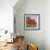 Geranium-Joan Thewsey-Framed Giclee Print displayed on a wall