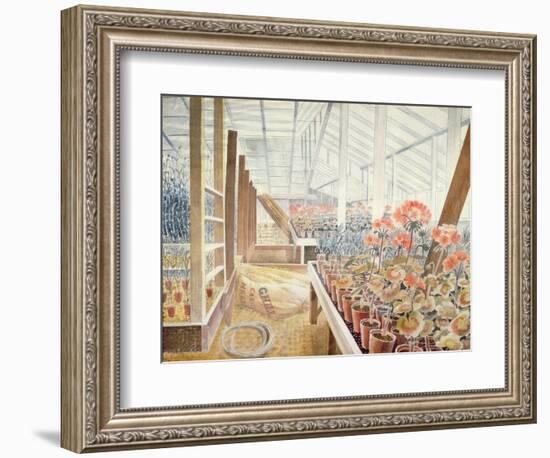 Geraniums and Carnations-Eric Ravilious-Framed Giclee Print