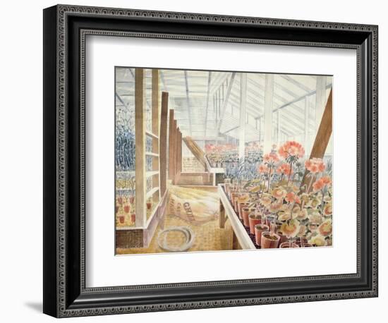 Geraniums and Carnations-Eric Ravilious-Framed Giclee Print