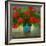 Geraniums I-Sheila Finch-Framed Premium Giclee Print