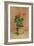 Geraniums in a Pot, c.1905-Odilon Redon-Framed Giclee Print